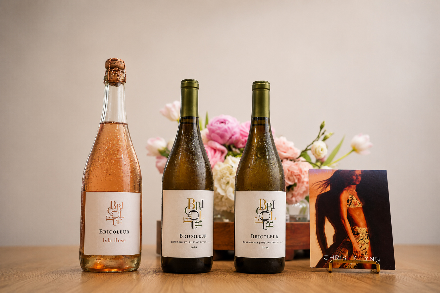 Wine service at the Christy Lynn × AIREM Hamptons brand experience